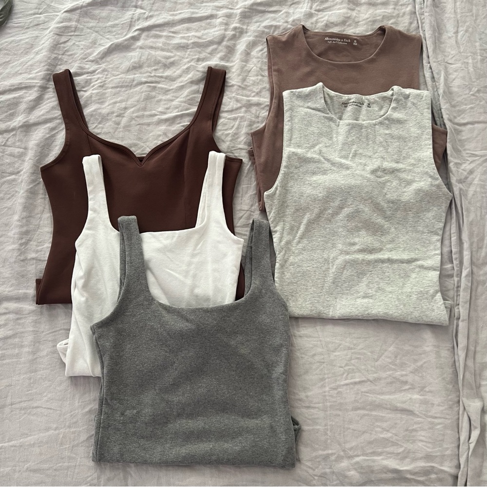 Assorted Abercrombie Bodysuits (Greys only)